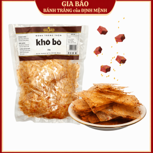 Bánh Tráng Trộn Khô Bò (Túi 250G) Chất Lượng Cao Cấp Thương Hiệu Đẳng Cấp Hàng Đầu Bánh Tráng Gia Bảo